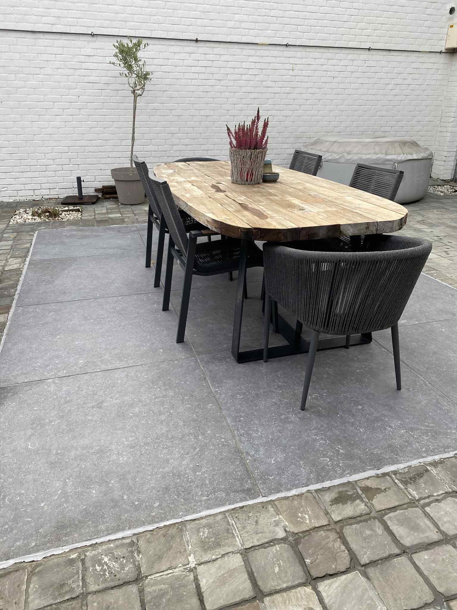 Tuinman aan het werk